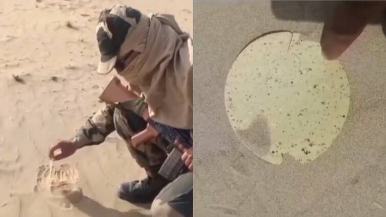 BSF Jawan Roasts ‘Papad’ In Sand As Mercury Touches 46 Levels In Rajasthan’s Bikaner: WATCH