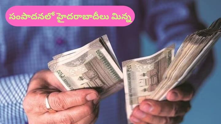 Income 2024 how much do lower middle class individuals are earning and spending in 2024 know details Income 2024: డబ్బు సంపాదనలో హైదరాబాదీలు ఫస్ట్‌, తాజా సర్వేలో ఆసక్తికర విషయాలు