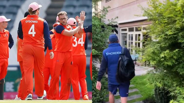 netherlands cricketer vivian kingma house in a cricket stadium plays international match in backyard Watch: इस क्रिकेटर के घर में है स्टेडियम, पहले कभी नहीं देखा होगा ऐसा; आंगन में होते हैं इंटरनेशनल मैच