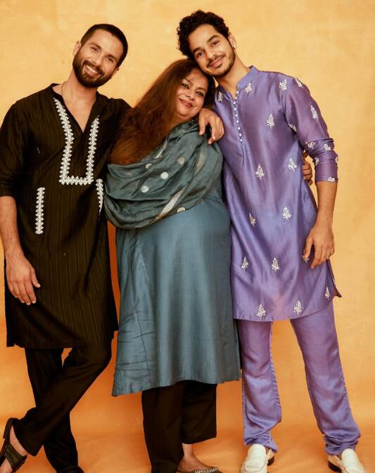 शाहिद कपूर और ईशान खट्टर के पिता अलग-अलग हैं लेकिन मां एक हैं नीलिमा आजीम. सौतेले भाई होने के बावजूद शाहिद और ईशान के बीच सगे भाईयों से ज्यादा प्यार है.