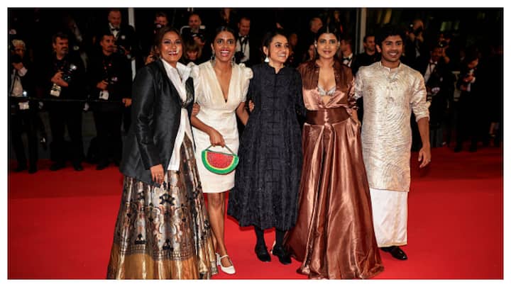 Filmmaker Payal Kapadia and the cast of 'All We Imagine As Light' shone bright at the 2024 Cannes Film Festival as they took to the red carpet ahead of the film's history-making screening.
