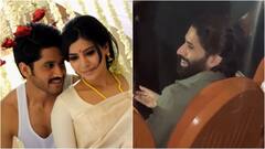 Naga Chaitanya Attends Manam Special Screening; Blushes While Watching His Wedding Scene With Samantha, Watch Video