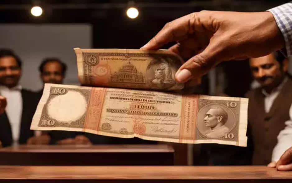 Two Rs 10 notes will be auctioned in London Business News 10 रुपयाच्या नोटेचा लिलाव होणार, 2 लाख रुपयाहून अधिक किंमत मिळणार? या नोटेत विशेष काय?  