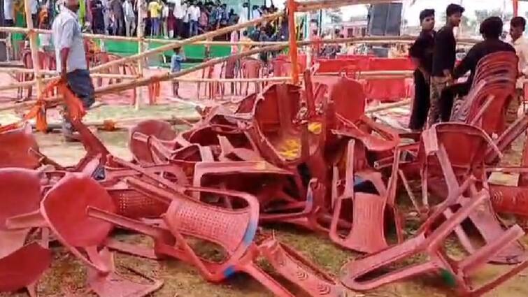 Bihar Leader of Opposition Tejashwi Yadav addressed public meeting in Motihari ann Tejashwi Yadav Rally: तेजस्वी यादव की सभा में जमकर टूटीं कुर्सियां, शादी और नौकरी की बात पर मोतिहारी में बेकाबू हुए युवा