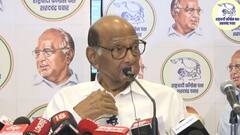 विशाल अग्रवालांच्या वकिलांशी तुमचे संबंध, पत्रकारांच्या प्रश्नानंतर शरद पवारांच्या चेहऱ्यावरचे भावच बदलले