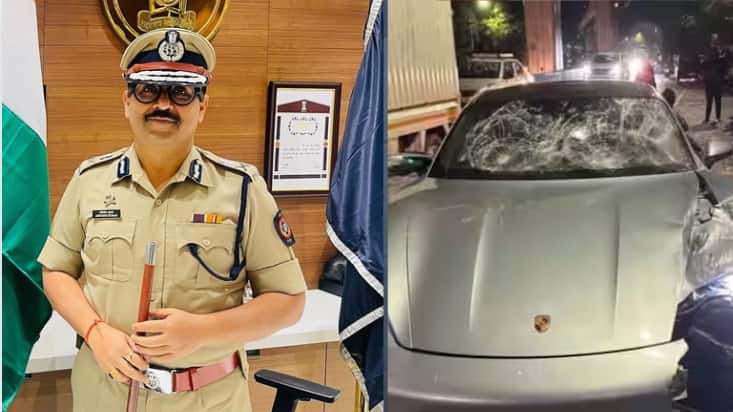 Pune Porsche Car Accident : पुणे रॅश ड्रायव्हिंग प्रकरणात दोन FIR ची नोंद का केली? पोलीस आयुक्तांनी न थांबता धडाधड सगळं सांगून टाकलं! Pune Porsche Car Accident Pune CP amitesh kumar told why pune police registed two fir in Pune car accident Pune Porsche Car Accident : पुणे रॅश ड्रायव्हिंग प्रकरणात दोन FIR ची नोंद का केली? पोलीस आयुक्तांनी न थांबता धडाधड सगळं सांगून टाकलं!