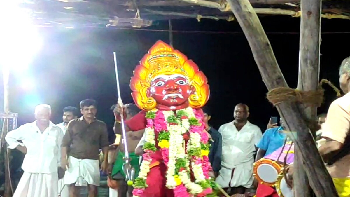 92-ஆம் ஆண்டாக நடைபெற்ற காளி நடன உற்சவம் - காண திரண்ட ஆயிரக்கணக்கான பக்தர்கள்..!