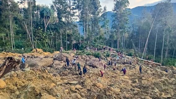 Massive Landslide Hits Papua New Guinea, Several Feared Dead