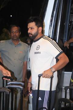 Photos: टी20 विश्व कप के लिए टीम इंडिया का पहला बैच रवाना, साथ नहीं गए विराट कोहली, देखें तस्वीरें