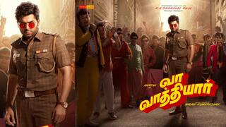 karthi birthday special karthi movie titled as vaa vaathiyaar poster is out Karthi - Vaa Vaathiyaar: எம்ஜிஆருடன் கைகோர்த்த கார்த்தி.. பிறந்தநாள் ஸ்பெஷலாக வெளியான டைட்டில், போஸ்டர்!