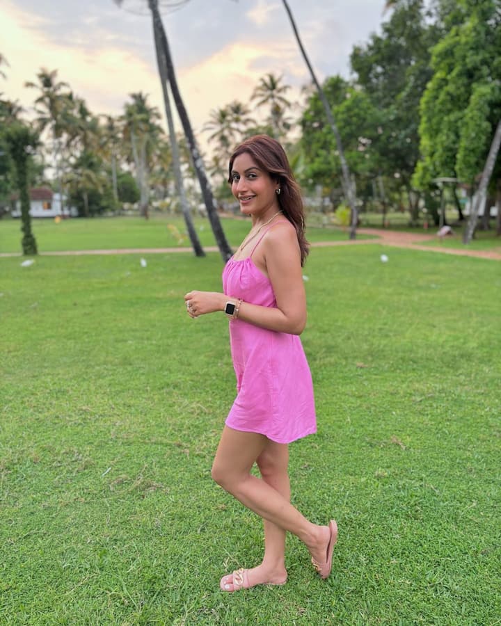 Surbhi Chanda treated fans with pictures in a summer dress