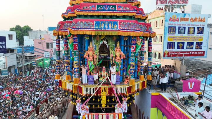 நீங்கள் அறிந்திடாத  சுவாரசிய தகவல்கள் உள்ளே..! வரதராஜ பெருமாள் கோவில் தேரை பற்றி தெரியுமா ?