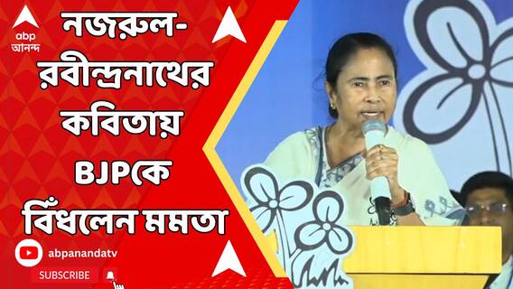 নজরুল-রবীন্দ্রনাথের কবিতায় বিজেপিকে বিঁধলেন মমতা, কী বললেন মুখ্যমন্ত্রী?