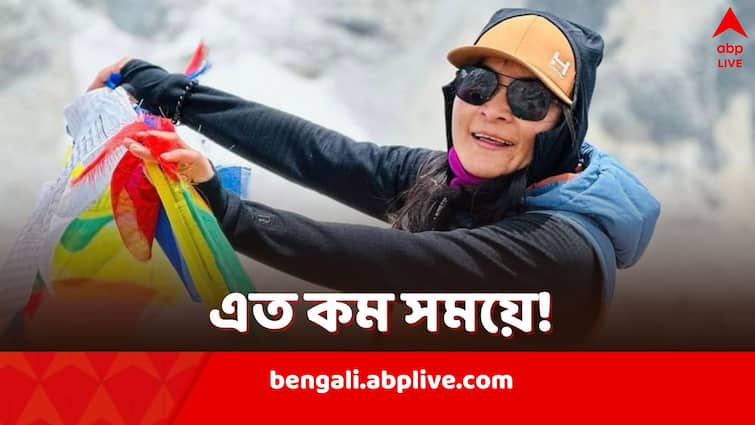 Phunjo Lama Nepali Climber Becomes Fastest Woman To Ascent Mount Everest Phunjo Lama: গোটা একদিনও নিলেন না, দ্রুততম এভারেস্ট বিজয়ী নারী হলেন এই পর্বতারোহী