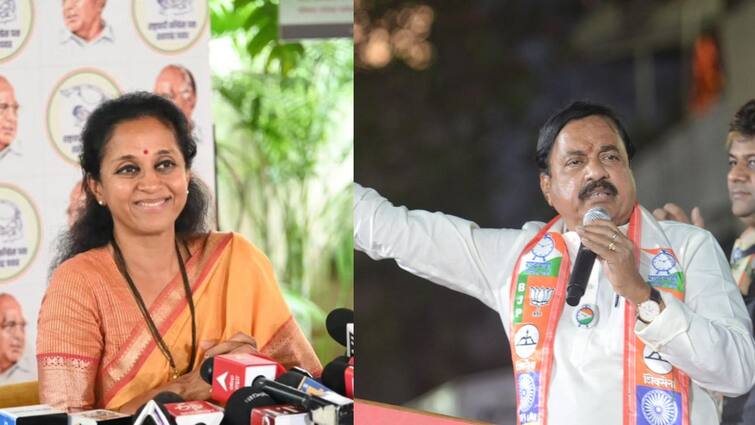 Sunil Tatkare on Supriya Sule The accident is called a law and order issue which means Supriya Sule sees the defeat of Baramati, Sunil Tatkare's attack Maharashtra Politics Marathi News Sunil Tatkare on Supriya Sule : अपघाताला कायदा-सुव्यवस्थेचा प्रश्न म्हणतात म्हणजे सुप्रिया सुळेंना बारामतीचा पराभव दिसतोय, सुनील तटकरेंचा हल्लाबोल