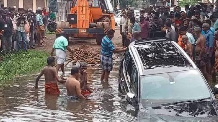 Hyderabad Tourists' Car Plunges Into Pond Following Google Maps Directions Kerala: கூகுள் மேப்பை பார்த்து கால்வாய்க்குள் காரை விட்ட சுற்றுலா பயணிகள்.. என்ன நடந்தது?