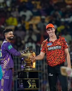 IPL 2024 Final: कोलकाता  नाईट रायडर्स... यंदाच्या आयपीएल हंगामाचा विजेता ठरला शाहरुखचा संघ, तिसऱ्यांदा कोरलं चषकावर नाव