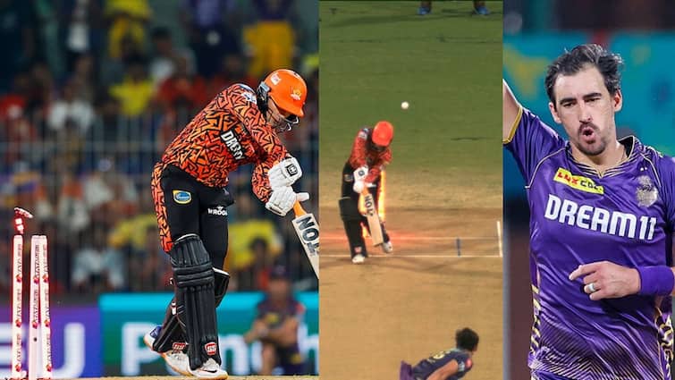 मिचेल स्टार्क ने फेंकी IPL 2024 की बेस्ट गेंद, बिखर गए अभिषेक शर्मा के स्टंप, देखें वीडियो