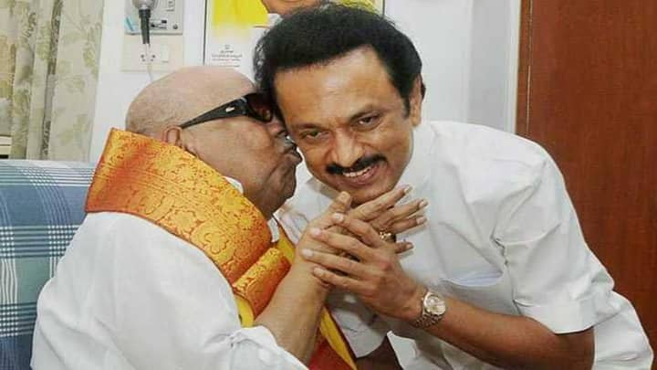 DMK Chief MK Stalin heaps praise on Former CM Karunanidhi says elected many presidents and prime ministers 