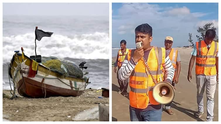 Cyclone Remal flights suspended from Kolkata airport for 21 hours work underway to take people to safe place Cyclone Remal: 130km/h की स्पीड से हवाएं, तबाही मचाने आ रहा चक्रवाती तूफान रेमल, इन राज्यों में भारी बारिश का अलर्ट