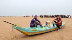 Shreyas Iyer, Pat Cummins Pose With IPL Trophy Ahead Of KKR Vs SRH IPL 2024 Final