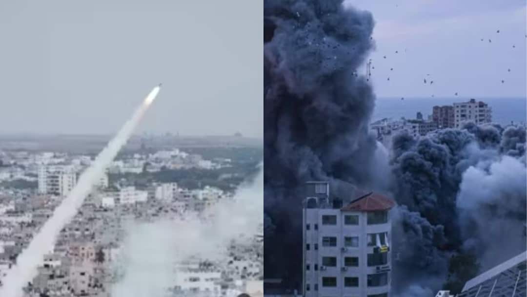 Israel Hamas War Hamas Launched Big Missile Attack on Tel Aviv Gaza: ఇజ్రాయేల్‌పై బిగ్‌ మిజైల్‌ని ప్రయోగించిన హమాస్‌, ఉలిక్కిపడ్డ టెల్ అవీవ్ - యుద్ధం మరింత తీవ్రం!