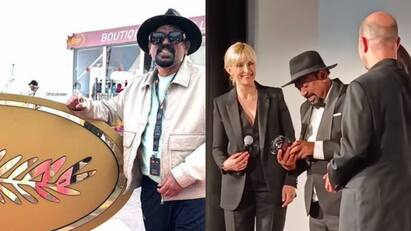 cinematographer santhosh sivan recieves Pierre Angénieux award at festival de cannes Santhosh Sivan: கான் திரைப்பட விழாவில் கௌரவிக்கப்பட்ட ஒளிப்பதிவாளர் சந்தோஷ் சிவன்.. தமிழ் திரையுலகம் மகிழ்ச்சி!