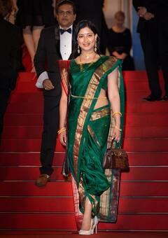 Cannes Film Festival : कान्समध्ये मराठमोळ्या पैठणीचा साज, अभिनेत्री निहारीका रायझादाच्या लूकची सर्वत्र चर्चा