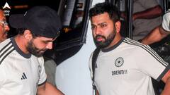 টি-২০ বিশ্বকাপ খেলতে যাওয়ার পথে রোহিতের পা ছুঁয়ে প্রণাম খুদে ভক্তের, ভিডিও ভাইরাল