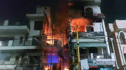 massive fire broke out at a New Born Baby Care Hospital in delhi Fire Accident: டெல்லி குழந்தைகள் நல மருத்துவமனையில் பயங்கர தீ விபத்து - 6 குழந்தைகள் உயிரிழப்பு