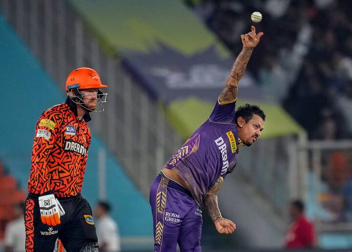 Sunil Narine needs 18 runs to become first-ever player in IPL history to take 15 wickets and score 500-plus runs in a single IPL season.