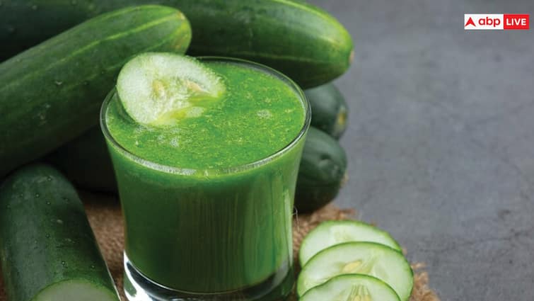 cucumber juice benefits for glowing soft and shiny skin eat like this Cucumber Juice: इस समय खीरे का जूस पीने से होते हैं डबल फायदे, स्किन बनेगी मुलायम और ज्यादा चमकदार
