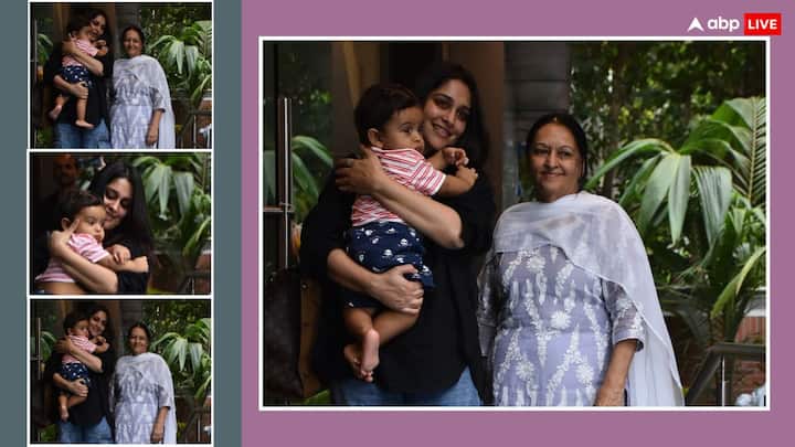 Dipika Kakar With Son Ruhaan: टीवी एक्ट्रेस दीपिका कक्कड़ बीते दिन अपनी मां और बेटे रूहान संग आउटिंग पर निकली थीं. अब उनकी तस्वीरें सोशल मीडिया पर वायरल हो रही हैं.