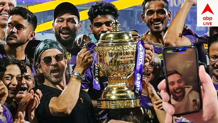 IPL 2024 Phil Salt celebrates kkr's third IPL title win on video call get to know full story IPL 2024: অল্প সময়েই হৃদয় জিতেছিলেন, সাড়ে আট হাজার কিমি দূর থেকেই যোগ দিলেন নাইটদের সেলিব্রেশনেও