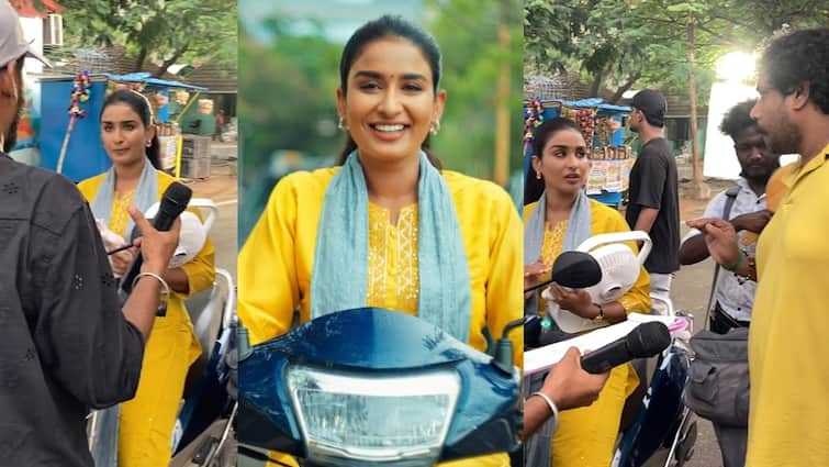 Reshma Muralidharan Jai Akash playing lead role in Nenjathai killadhe new serial in Zee tamil watch BTS video Watch video: புதிய சீரியலில் ரேஷ்மா! அவருக்கு ஜோடியாகும் ஹீரோ யார் தெரியுமா? வெளியான BTS வீடியோ