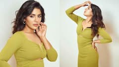 Samyuktha Menon: గ్రీన్ డ్రెస్ లో సంయుక్త మీనన్- నడుము ఒంపులతో కనువిందు