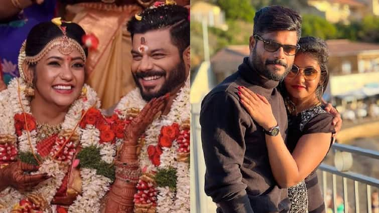 Sruthi Shanmuga Priya celebrated her wedding anniversary Sruthi Shanmuga Priya: 2-ஆம் திருமண நாள்.. என் கூடவே இருக்கீங்க.. மறைந்த கணவரின் நினைவுகளை பகிர்ந்த ஸ்ருதி..