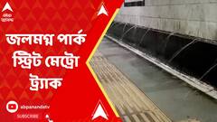রেমালের প্রভাবে বিপর্যস্ত মেট্রো পরিষেবা, জল থইথই পার্কস্ট্রিট স্টেশন