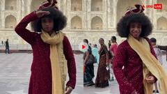ताजमहल के सामने कुर्ता पहनकर डांस करते हुए जर्मन इंस्टाग्रामर का वीडियो वायरल, आपने देखा?