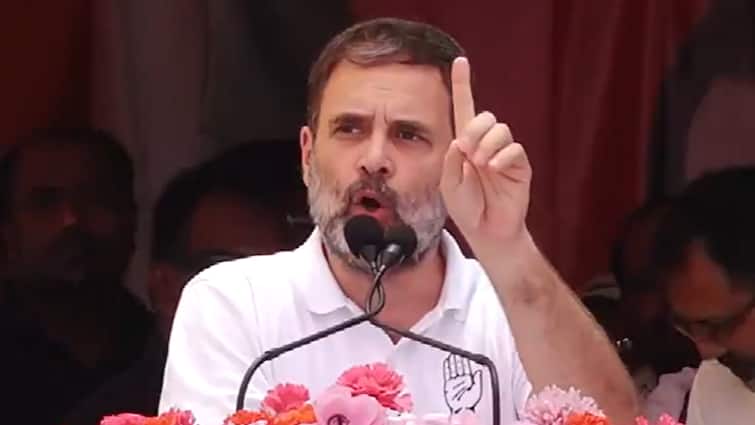 Rahul Gandhi Attack On PM Modi Sent By God Remark ED Adani 'When ED Asks Modi About Adani...': Rahul Gandhi Attacks PM Over 'Sent By God' Remark