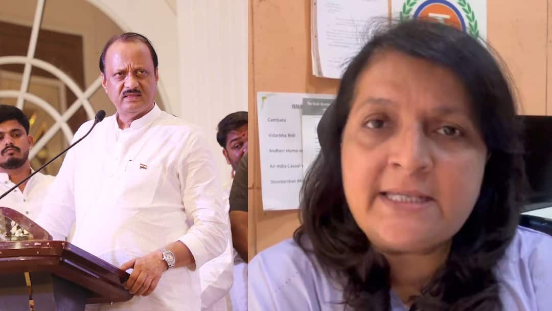 Anjali Damania on Ajit Pawar Why did Ajit Pawar, who was flaring on the charges, get angry at the press conference? Anjali Damania asked about the Porsche issue Maharashtra Politics Marathi News Anjali Damania on Ajit Pawar : क्षुल्लक गोष्टींवर भडकणारे अजित पवार पत्रकार परिषदेत का गांगरले? पोर्शे प्रकरणावरुन अंजली दमानियांचे धडाधड सवाल
