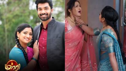 Maari Serial today 27th may today written update zee tamil Maari Serial: தீபாவிடமிருந்து குழந்தையைத் திருட நடந்த வேலைகள்.. மாரி கொடுத்த ஷாக் - மாரி சீரியல் அப்டேட் 