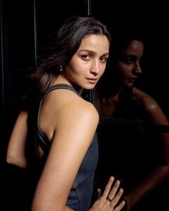 Alia Bhatt Wows With Her Stylish Look In A Denim Dress; SEE PICS