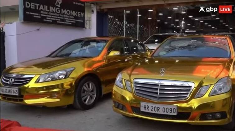 mercedes benz e class golden car at rs10 lakh ਦੁਬਈ ਨਹੀਂ, ਭਾਰਤ ਵਿੱਚ ਮਿਲ ਰਹੀ ਹੈ ਇਹ 'ਸੋਨੇ' ਦੀ Mercedes ! ਕਰੋੜਾਂ ਨਹੀਂ ਬੱਸ ਖ਼ਰਚਣਗੇ ਪੈਣਗੇ 10 ਲੱਖ