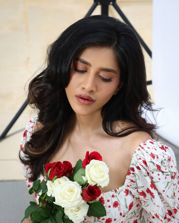 సినిమాలు పెద్దగా చేతిలో లేకపోయినా సోషల్ మీడియాలో బాగా యాక్టివ్ గా ఉంటుంది. Photo Credit: Nabha Natesh/Instagaram