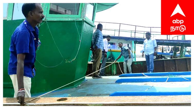 Fisheries officials inspected the boats in Mayiladuthurai district - TNN மயிலாடுதுறை மாவட்டத்தில் மீன்பிடி படகுகளில் அதிகாரிகள் ஆய்வு - காரணம் இதுதான்...!