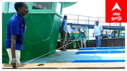 Fisheries officials inspected the boats in Mayiladuthurai district - TNN மயிலாடுதுறை மாவட்டத்தில் மீன்பிடி படகுகளில் அதிகாரிகள் ஆய்வு - காரணம் இதுதான்...!