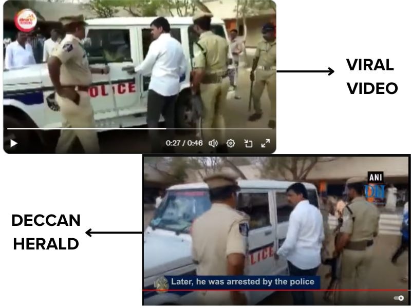 Fact Check: Video Of Andhra Pradesh Politician Destroying EVM Is From 2019, Not This Election 