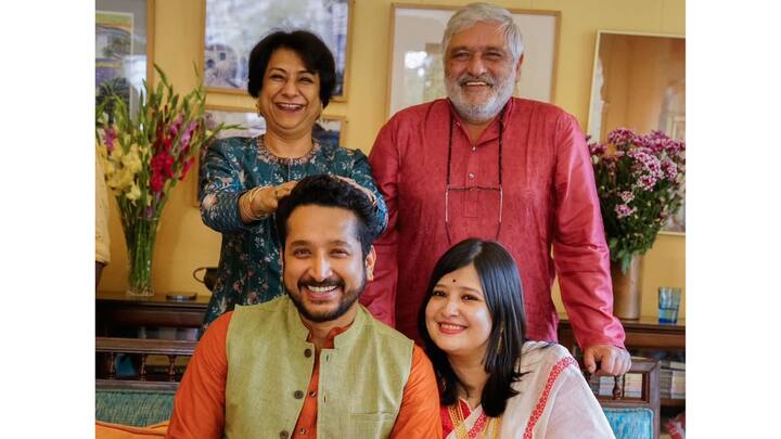 অন্যদিকে পরমব্রত বিয়ের দিন পরেছিলেন ইঁটরঙা পাঞ্জাবি ও সবুজ জওহর কোট। আইনি বিয়ে সেরেছিলেন তারা, পরে ইন্ডাস্ট্রির ঘনিষ্ঠদের নিয়ে একটি পার্টিরও আয়োজন করেন।