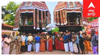 தருமபுரம் ஞானபுரீஸ்வரர் கோயில் திருத்தேரோட்டம் - திரளான பக்தர்கள் வடம் பிடிப்பு..!